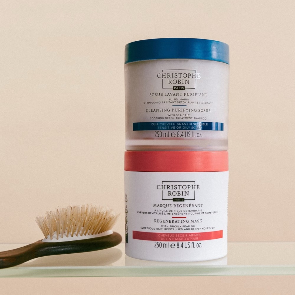 Christophe Robin PERFECT HAIR REGIMEN Duo Set